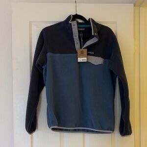 Patagonia Women's Two-Tone Blue Synchilla Fleece